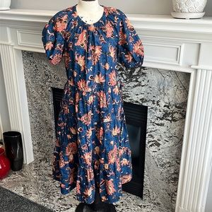 ALC cotton midi dress